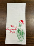 Tea Towel - Christmas Pelican