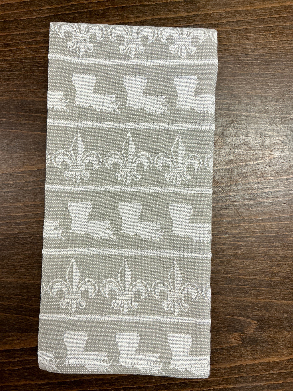 Tea Towel- Louisiana Fleur Jacquard