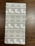 Tea Towel- Louisiana Fleur Jacquard