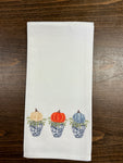 Tea Towel - Pumpkin Topiary